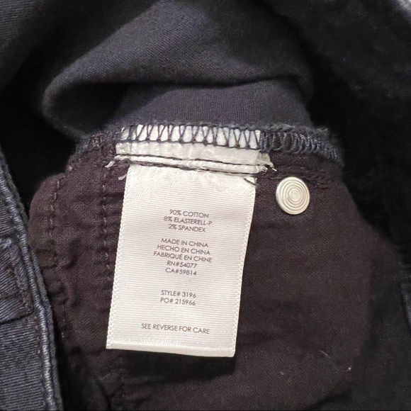 Cabi Lace Curvy Skinny Jeans Navy Black - Picture 8 of 11